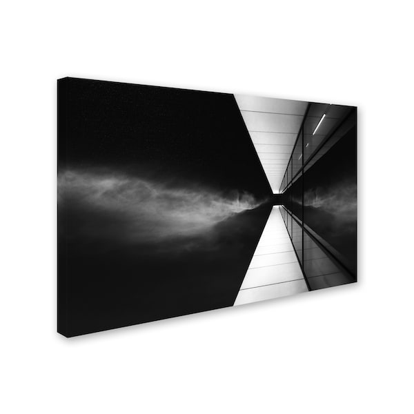 Jeroen Van De 'Cloud Attack' Canvas Art,16x24